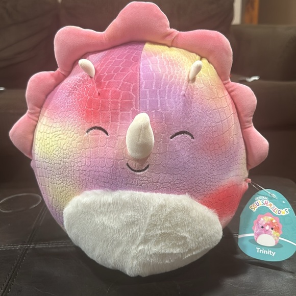 Dinosaur Squishmallow 11 inch “Trinity” - Picture 2 of 8